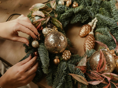 Christmas Wreath Making