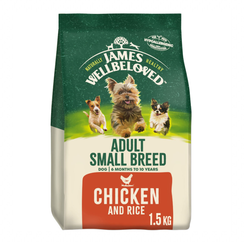 Adult Chicken & Rice Small Breed Dry Dog Food