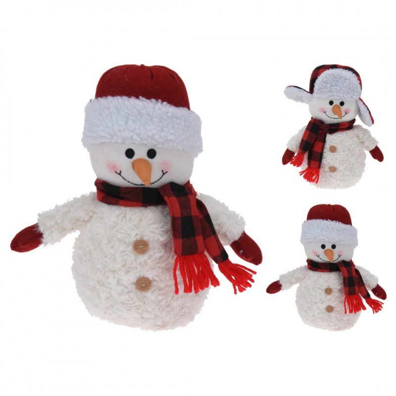 Koopman International Christmas DOOR STOPPER SNOWMAN 2ASS