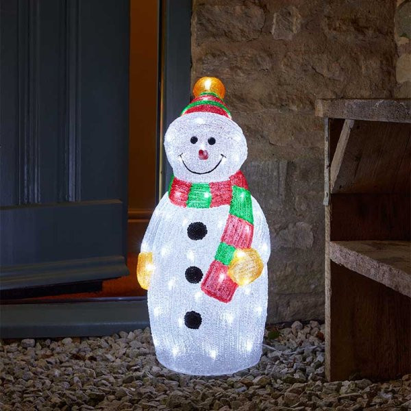 Smart Garden Inlit Ice Snowman LV