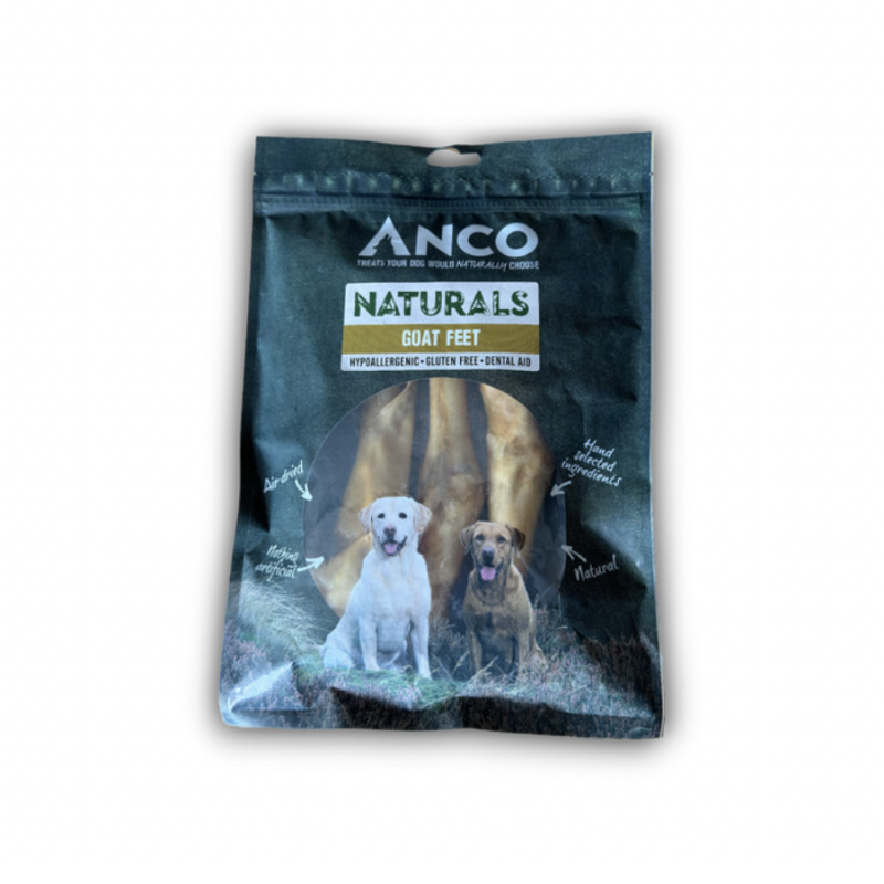 Anco Naturals Goat Feet 3pk